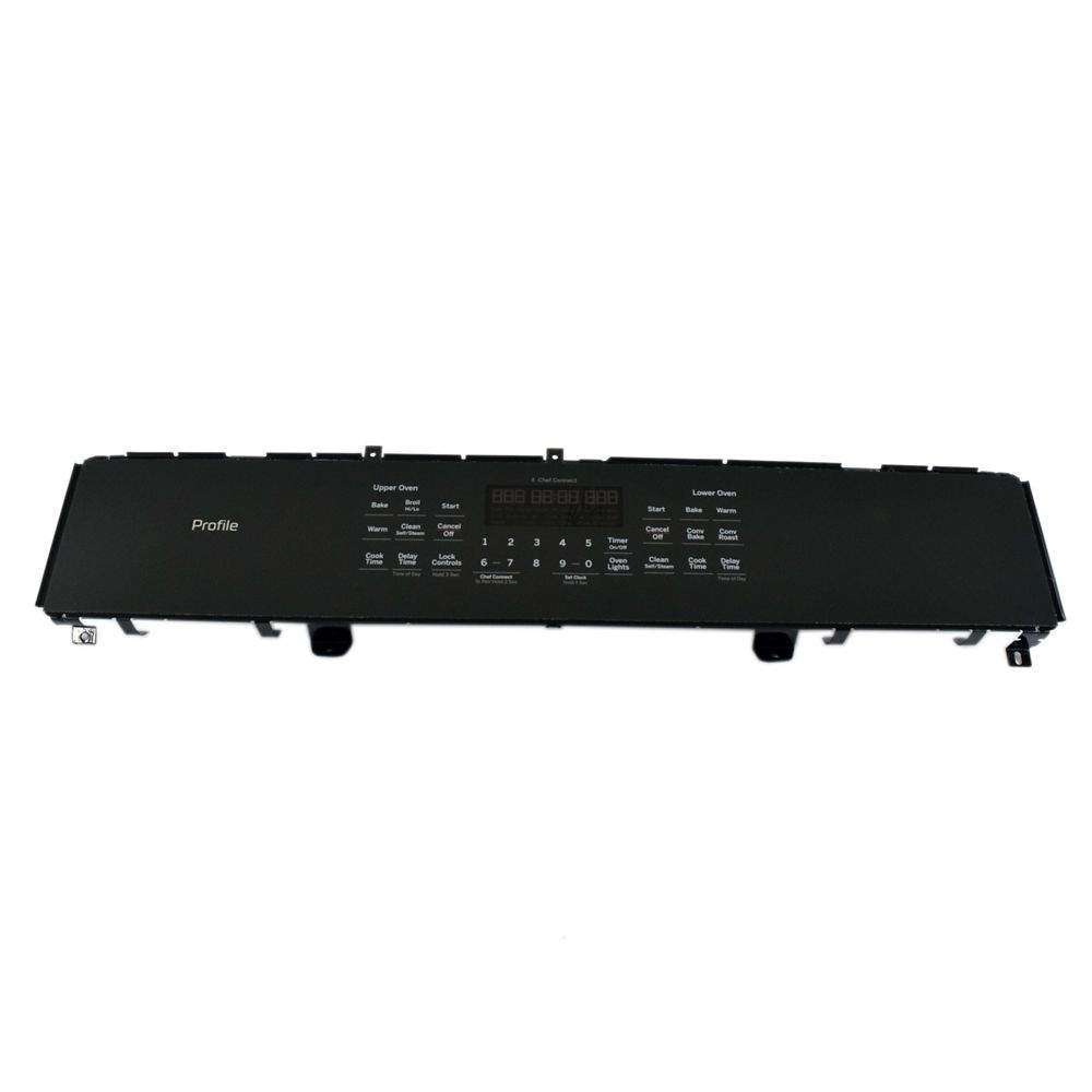 GE Range Control Panel and Overlay WB27X32210